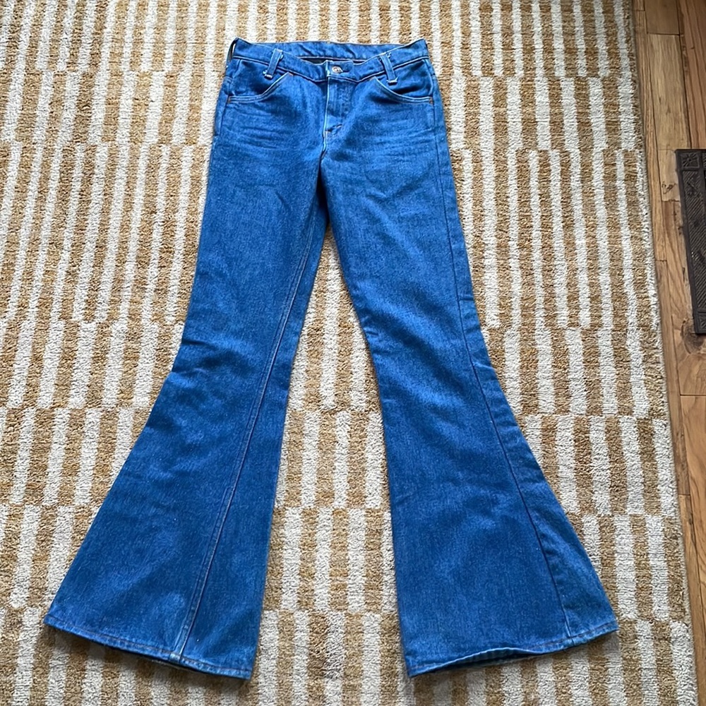 Authentic Vintage Levi’s Super Flare 28x32 - Picture 3 of 6